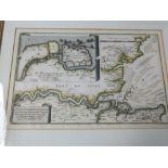 A framed map of the "River Von Rochester" dated 1667 and one other map of Essex that is undated.