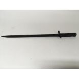 A US WW1 M1917 bayonet manufactured by Remington, marked 1913 due to the identical pattern to the