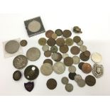 A small collection of coins and odds including an