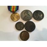 A I World War medal award to 1440.PTE G.U McDonald