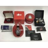 Three gent's boxed watches comprising a Certina, a