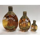 3 bottles of mid 20th century Dimple Scotch Whiske