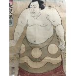 A Japanese woodblock Print possible late 19th Cent