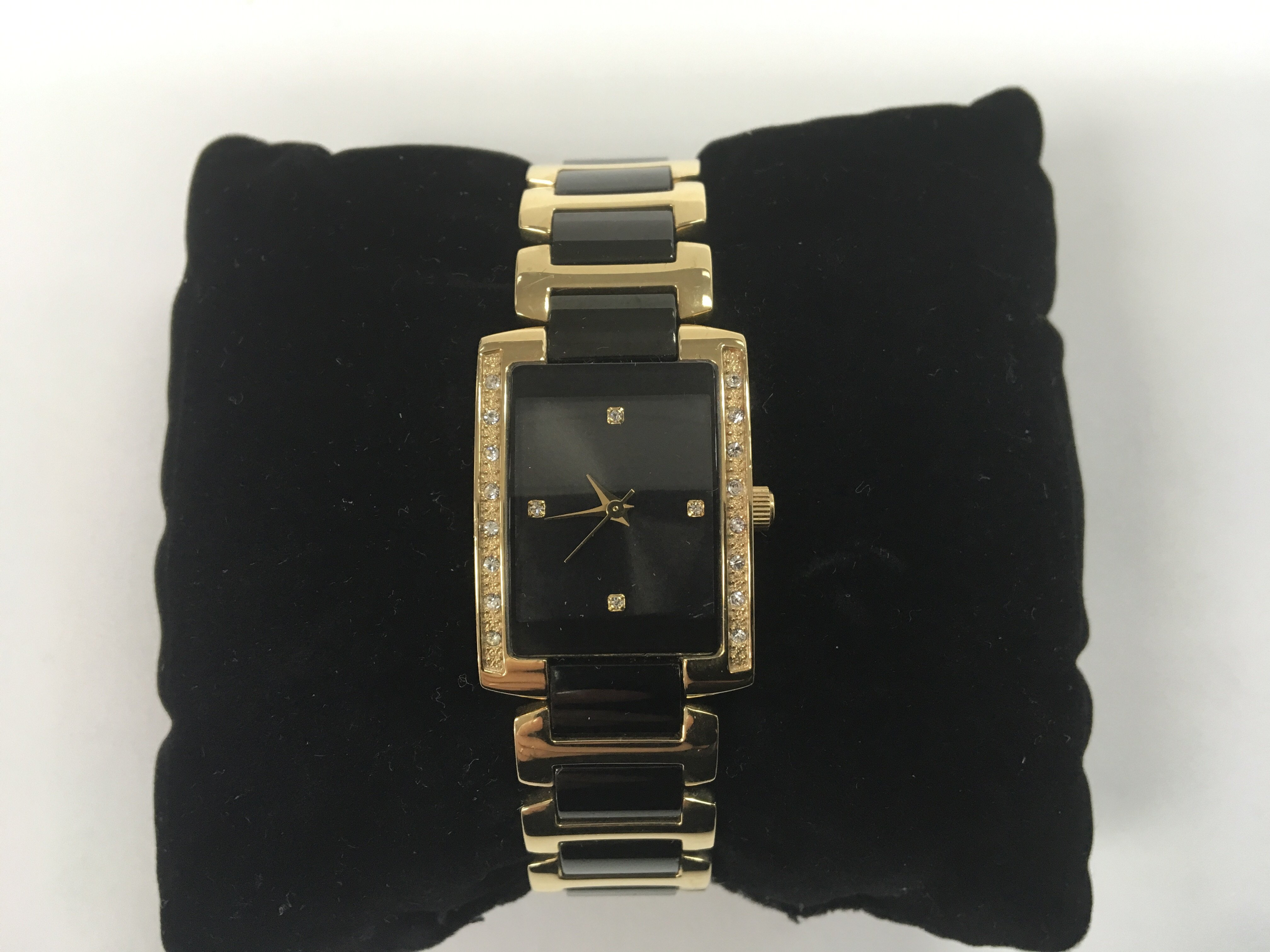 A boxed Tungsten ladies diamond dial watch. - Image 2 of 3