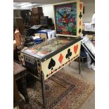 A vintage Bally pinball machine, approx 61.5cm x 7