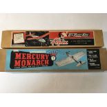 2 boxed Keil Kraft wooden aircraft kits " The Ajax