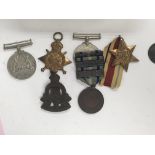 A collection of 2nd World War medals and a 1914- 1