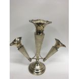 A Sheffield silver epernge. Approximately 31cm hig