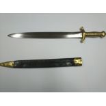 A French short sword modelled after a gliadtor swo