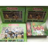 4 boxed Subbuteo football sets including Mancheste