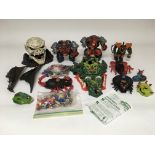 A collection of Mighty Max figures, Dragon Island,