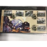 A cllection of Great Britain railway covers includ