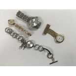 A collection of ten watches including Ingersoll &
