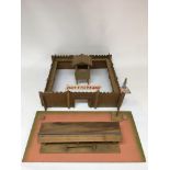 A wooden fort Cheyenne by Panda Toys