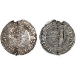 British Coins, Henry VII, groat, profile issue, mm. cross-crosslet (1504-1505), crowned bust r.,