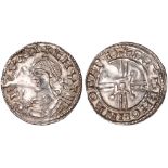 British Coins, Harthacnut, sole reign (1040-42), penny, arm and sceptre type in the name of Cnut,