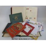 Three albums of Morocco Agencies, Indian and States and Pakistan and other Commonwealth stamps,