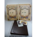 Four 1981 Royal Wedding albums and one album of Royal Wedding booklets, including mini sheets.