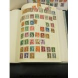 Two albums of European stamps; Greece, Switzerland, Italy, Scandinavia,