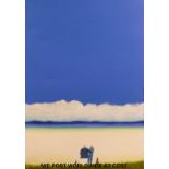 Roy Wallis oil on canvas 'Cloudline' (76x51cm)
