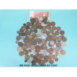 A collection of sundry UK coinage,