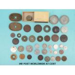 A cachet of Chinese, Asian and Middle Eastern coinage, includes early and hammered examples,