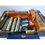 A collection of 00 gauge locomotives and accessories including Hornby