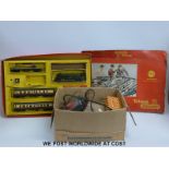 Tri-ang 00 gauge train set R3B together with a collection of track etc,