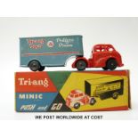 Tri-ang Minic Push and Go model Pantechnicon,