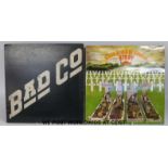 Fifty LPs including: Bad Company "1st" (Red label); Stray "Stand Up & Be Counted";