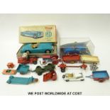 Fourteen Dinky Supertoys, Tri-ang Electric and other model vehicles,