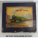 Hornby 0 gauge No 101 clockwork tank passenger train set,