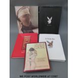 The Playboy Book (three volumes) together with The Art of Sensual Loving and Willi Kissmer,