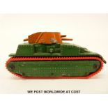 Dinky Toys Hornby Series diecast model Army Tank with green body,