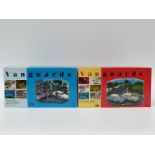 Two Vanguards diecast diorama models Rover 2000 Renfrew & Bute Constabulary Jaguar XK120 and Ford