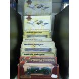 Eighteen Matchbox Collectibles and Models of Yesteryear diecast model vehicles,