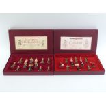 Two sets of Britains limited edition figures 'The 22nd Cheshire Regiment' 5189 and 'Seaforth