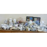 A very large quantity of decorative ceramics and collectables including Shelley jelly moulds,