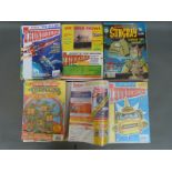 A large quantity of Thunderbird and Stingray related ephemera to include The Stingray comic numbers