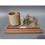 Hamilton and Inches of Edinburgh barograph with thermometer,