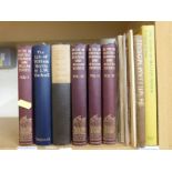 Collection of William Morris The Earthly Paradise in 4 volumes gilt cloth,