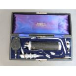 A cased auroscope/ophthalmoscope combination by Klinostik c1950-60 era