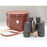 A cased pair of Carl Zeiss Jena Binoctem 7 x 50 binoculars