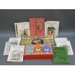 Beatrix Potter's Peter Rabbit 1908 with nine titles from the Peter Rabbit series 1935,