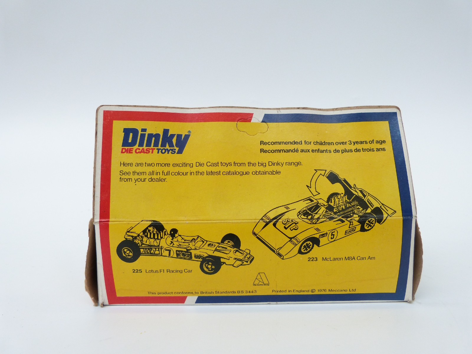 Three Dinky Toys diecast model vehicles comprising Ferrari 312/B2 Racing Car 226, - Image 16 of 17