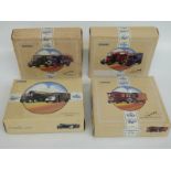 Four Corgi Commercials diecast model van sets Tate & Lyle 97781, The LMS Set 97754,