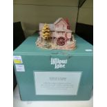 Limited edition boxed large Lilliput Lane 'Harvest Mill' cert no.