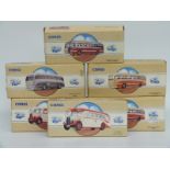 Six Corgi Classics Commercials diecast model buses AEC Regal 98162,