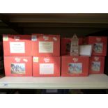 Twenty pink boxed Lilliput Lane cottages to include The Dalesman,