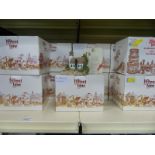 Eighteen white boxed Lilliput Lane cottages to include The Toy Mender's (Collectors' Club),